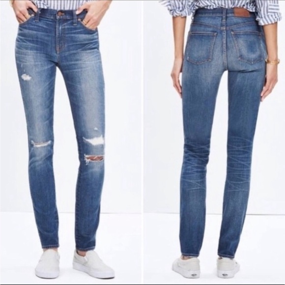 Madewell Denim - Madewell 9” High Riser Skinny Skinny Jeans